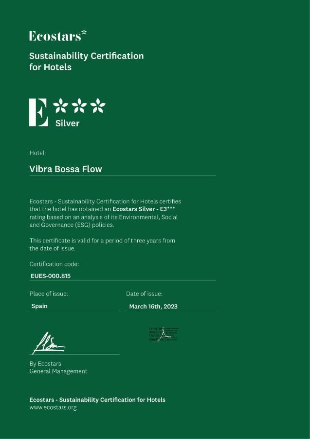 Hotel Vibra Bossa Flow - Adults Only Playa d'en Bossa Exterior foto